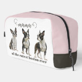 Boston Terrier Dog mama Toilettasje (Rechterhoek)