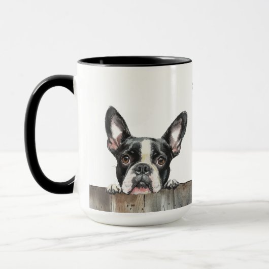 Boston Terrier Dog Mok (Links)