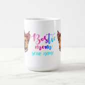 Boston Terrier Dog Mok Moederdag Bosti Mam (Center)