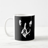 Boston Terrier Dog Mokken (Links)