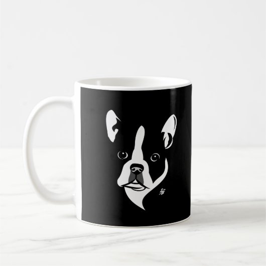 Boston Terrier Dog Mokken (Links)