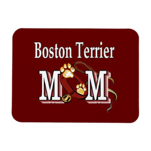Boston Terrier Dog MOM Magneet
