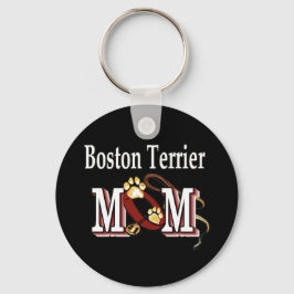 Boston Terrier Dog MOM Sleutelhanger