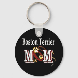 Boston Terrier Dog MOM Sleutelhanger