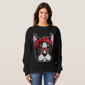 Boston Terrier Dog Pet Dog mama Trui (Voorkant volledig)