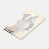 Boston Terrier Dog Post-it® Notes (Schuin)