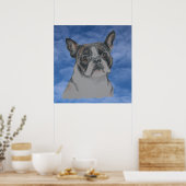 Boston Terrier Dog Poster (Keuken)