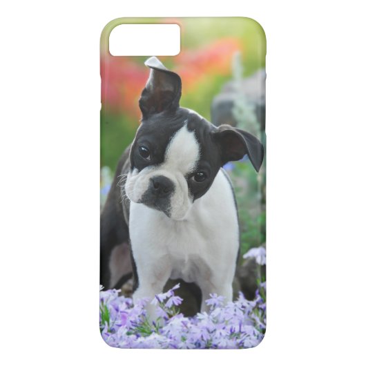 Boston Terrier Dog Puppy Case-Mate iPhone Case (Achterkant)