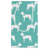 Boston Terrier Dog Puppy Klein Cadeauzakje (Voorkant)