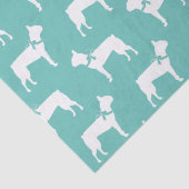 Boston Terrier Dog Puppy Tissuepapier (Detail)