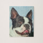 Boston Terrier Dog Puzzle Legpuzzel (Verticaal)