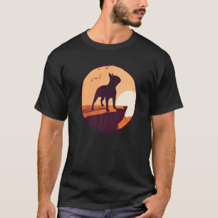 Boston Terrier Dog Retro 13 T-shirt