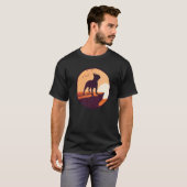 Boston Terrier Dog Retro 13 T-shirt (Voorkant volledig)