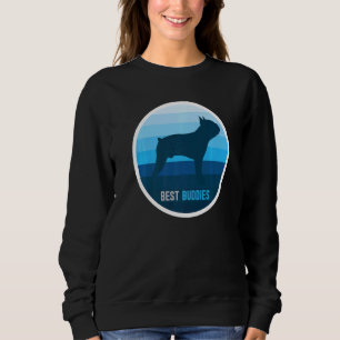 Boston Terrier Dog Retro 1 Trui