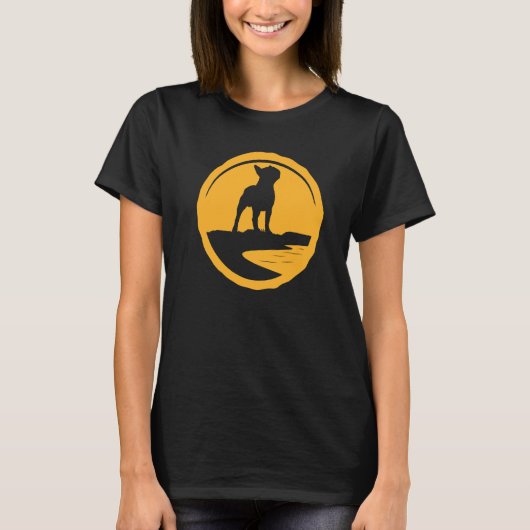 Boston Terrier Dog Retro 29 T-shirt (Voorkant)