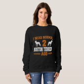 Boston Terrier Dog S Trui (Voorkant volledig)