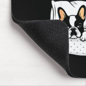 Boston Terrier Dog Sleep Pajamas Nightgown  Muismat (Hoek)