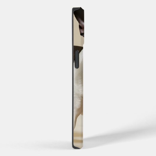 Boston Terrier Dog Spelen met Speelgoed Case-Mate iPhone Case (Achterkant / Rechts)