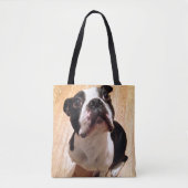Boston Terrier Dog Tote Bag (Voorkant)