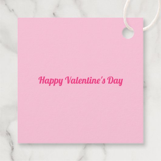 Boston Terrier Dog Valentijnsdag Bedankjes Labels (Achterkant)