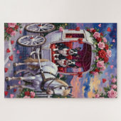 Boston Terrier  Dog Valentine's Day Legpuzzel (Horizontaal)