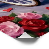 Boston Terrier Dog Valentine's Day Perfect Poster (Hoek)