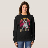 Boston Terrier Dog Vintage 1 Trui (Voorkant volledig)