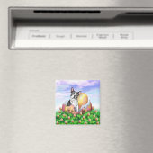 Boston Terrier Easter Surprise Magnet (Insitu (Vaatwasser))