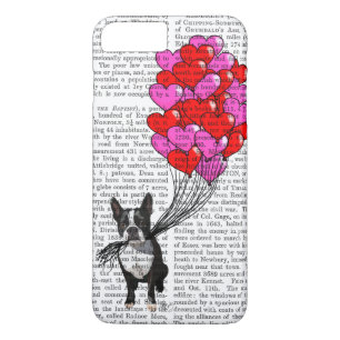 Boston Terrier en ballonnen Case-Mate iPhone Case