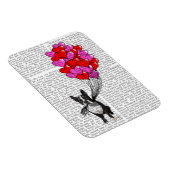 Boston Terrier en ballonnen Magneet (Rechterzijde)