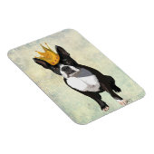 Boston Terrier en Crown Magneet (Rechterzijde)