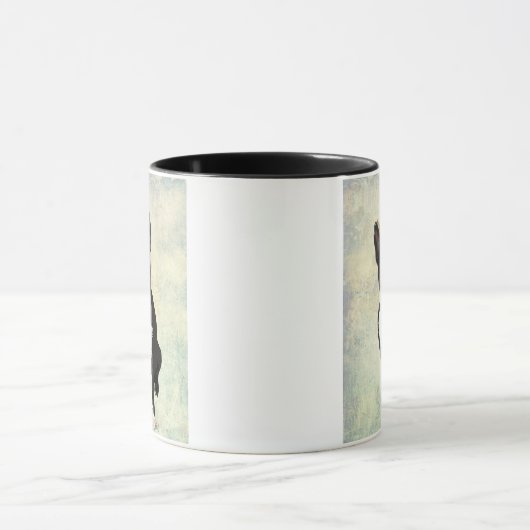 Boston Terrier en Crown Mok (Midden)