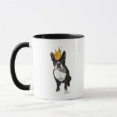 Boston Terrier en Crown Mok (Links)