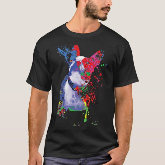 Boston Terrier Essential T-shirt (Voorkant)