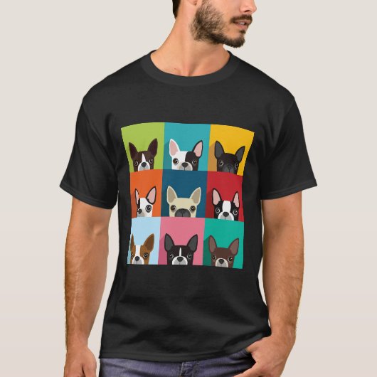 Boston Terrier Essential T-shirt (Voorkant)