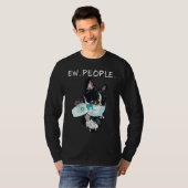 Boston Terrier Ew People Dog T-shirt (Voorkant volledig)