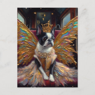 Boston Terrier Fairy Briefkaart