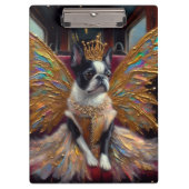 Boston Terrier Fairy Klembord (Voorkant)