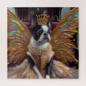 Boston Terrier Fairy Legpuzzel (Verticaal)