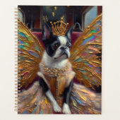 Boston Terrier Fairy Planner (Voorkant)