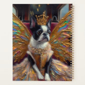 Boston Terrier Fairy Planner (Achterkant)