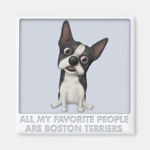Boston Terrier Favoriet Magneet