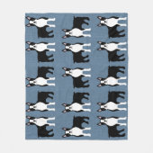 Boston Terrier Fleece Blanket (Voorkant)