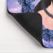 Boston Terrier Floral Wreath Dog Muismat (Hoek)