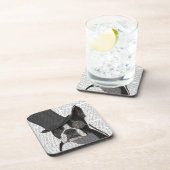 Boston Terrier, Formal Hound en Pet Bier Onderzetter (Rechterzijde)