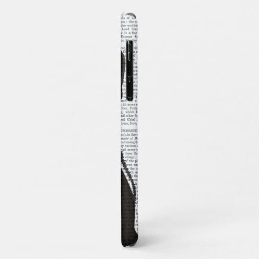 Boston Terrier, Formal Hound en Pet Case-Mate iPhone Case (Achterkant/links)