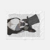 Boston Terrier, Formal Hound en Pet Fleece Deken (Voorkant (Horizontaal))