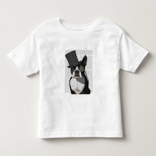 Boston Terrier, Formal Hound en Pet Kinder Shirts (Voorkant)