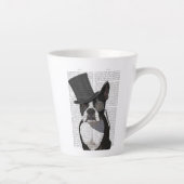 Boston Terrier, Formal Hound en Pet Latte Mok (Rechts)