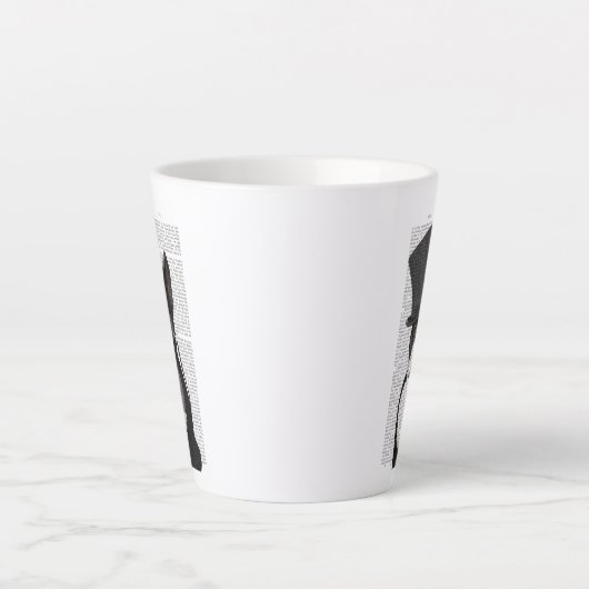 Boston Terrier, Formal Hound en Pet Latte Mok (Voorkant)